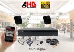   Monitorrs Security - AHD kamerarendszer 2 kamerával 2 Mpix - 6030K2