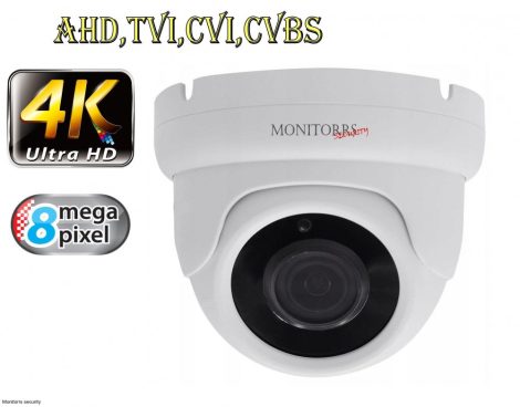 Monitorrs Security - 4K 8MPix 4v1 kamera - 6163