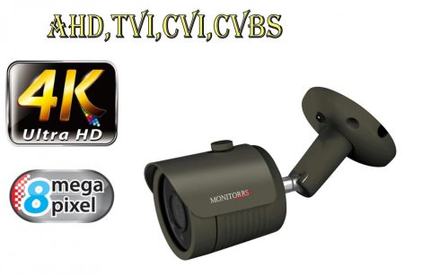 Monitorrs Security - 4K 8MPix 4v1 kamera - 6168