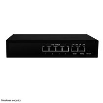 4+2 PoE Switch 10/100M IEEE 802.3af, IEEE 802.3at - 6186