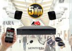   Monitorrs Security - AHD kamerarendszer 2 kamerával 5 Mpix - 6198K2