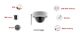 Monitorrs Security - Wifi IP Full HD Dóm kamerarendszer 3 kamerával - 6301K3