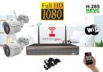   Monitorrs Security - Wifi IP Full HD kamerarendszer 2 kamerával - 6513k2